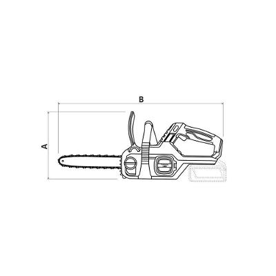 Motosserra 12 (30CM) 20V Brushless Tramontina sem Bateria e Carregador