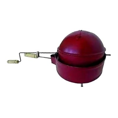 Torrador de Café Manual 549RIG Redondo Alumínio Aquecimento Homogêneo Uso Rural e Doméstico 4L Rig