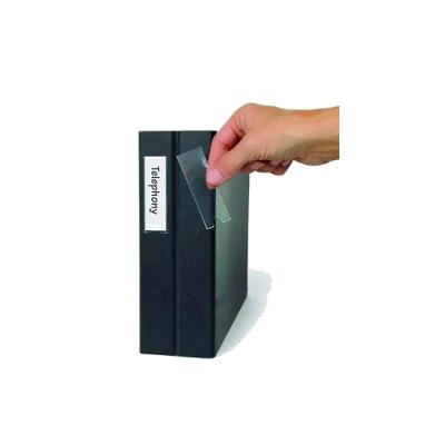 Porta Etiquetas 7520-5un-mt Identificação Rápida Transparente Auto Adesivo para Pastas Motivate 5