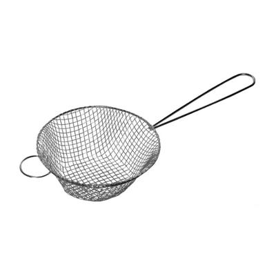 Peneira e Coadeira 2032arf para Alimentos em Aço Inoxidável com Cabo Ergonômico para Cozinha Inox