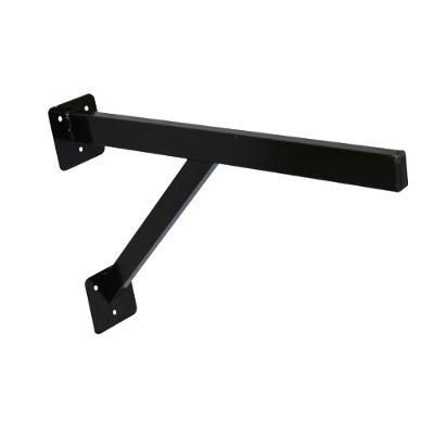 Suporte Multiuso E-047.PR.1UND.OM Fixação com 3 Furos Pia Pedra Mármore Preto Ouro Minas 20CM