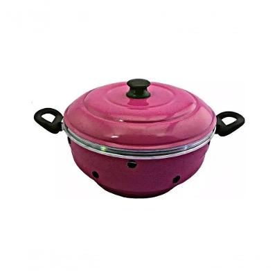 Forma de Bolo Vigorosa 5 em 1 Multiuso Alumínio Rosa Continental