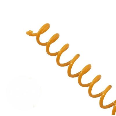 Acessório para Encadernação Lassane Espirais 7mm 25 Folhas 100 Unidades Laranja