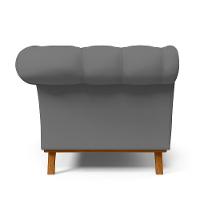 Sofá 2 Lugares Império 150 Cm Corano Cinza C-03 - 2