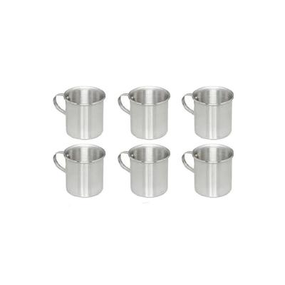 Caneca KITCANREF-6uni 300_Conti Reforçada Alumínio Fundido Multiuso Escolar 300ML 6UND Continental