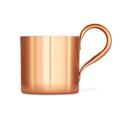 Caneca Moscow Mule Cobre 350ML Mantém Temperatura Acabamento Laqueado Estilo Rústico e Decorativo