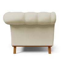 Sofá 2 Lugares Império 150 Cm Corano Bege C-26 - 2