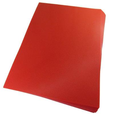Capa para Encadernação Lassane Line 0,30 PP Ofício 100 Unidades Vermelho