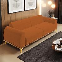 Sofá 04 Lugares Kiev 260 Cm Veludo Telha C-262 - 13