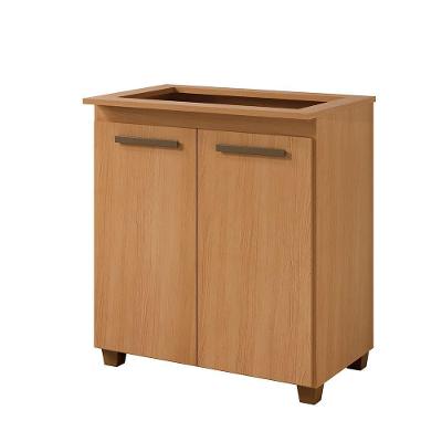 Balcão para Cooktop Fox 2 Portas MDF-MDP 78CM Cinamomo Arte Móveis