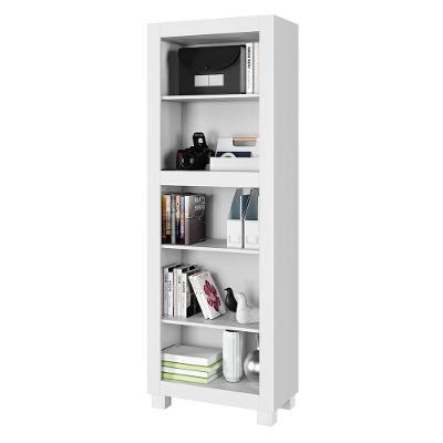 Estante para Livros Multiuso Dubai Moderno 4 Prateleiras MDF-MDP Branco Arte Móveis
