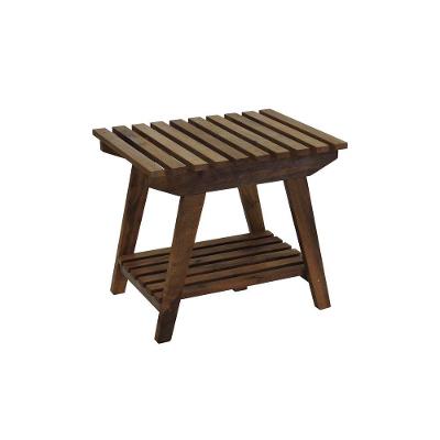 Banco Summer 1 Lugar Madeira Macica Imbuia Stain Decorise 50CM Versatil