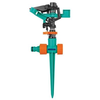 Aspersor de Impulso Setorial com Regulagem 30 graus  a 360 graus  para Engate Rápido Bivolt Tramontina