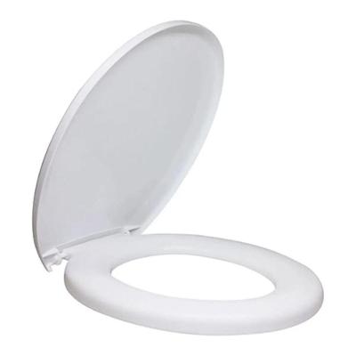 Assento Sanitário Almofadado Oval Poliuretano Convencional Macio Herc