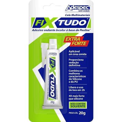 Cola Fixtudo Multiuso de Alta Performance em Solvente Manuseável 20G Tekbond
