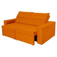 Sofá Austrália 3,00m 5 Lugares Retrátil E Reclinável D35 - Terra - 1