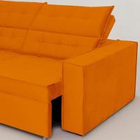 Sofá Austrália 3,00m 5 Lugares Retrátil E Reclinável D35 - Terra - 5