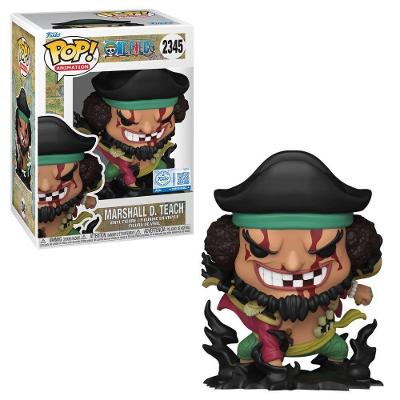 Brinquedo Funko Pop! Exclusivo Barba Negra com Visual Estilizado Vinil Preto Candide 12CM