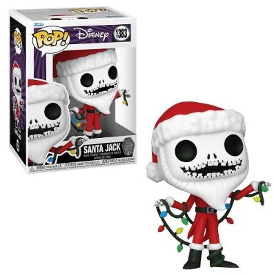 Boneco de Coleção Funko Pop! Disney Santa Jack Edição Especial 30o Aniversário Branco Candide