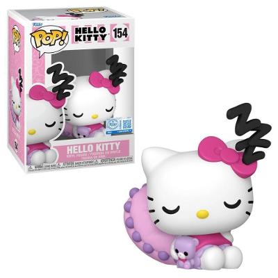 Boneco Colecionável Funko POP com Hello Kitty Dormindo 9CM Candide