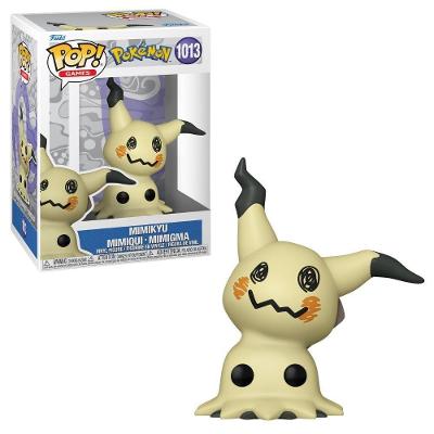 Boneco Colecionável Funko POP Pokémon com Mimikyu EMEA em Vinil 16CM Candide