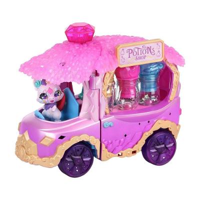 Brinquedo Magic Mixies Mixlings Potions Truck Transforma-se em Loja de Poções com Gema Mágica