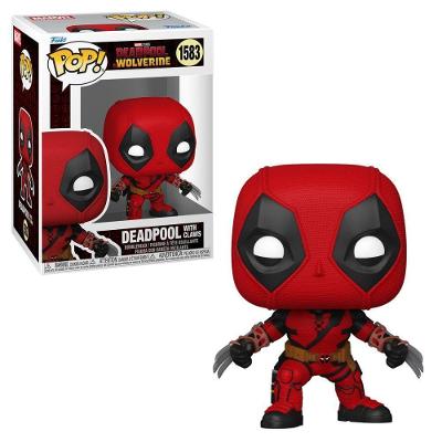 Boneco Colecionável Funko POP Deadpool com Garras Vinil Candide