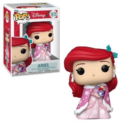 Boneco Colecionável Funko POP Disney Princesas de Natal com Visual Inverno Festivo Candide