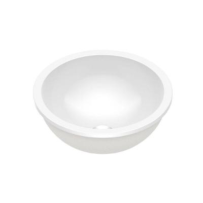 Cuba de Embutir 1101290017300 Redonda Porcelana Celite Branca Roca