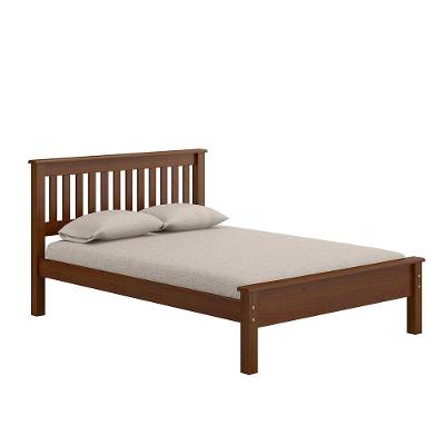 Cama Casal 707EA para Colchão 138x188CM Madeira Café Piratini Móveis