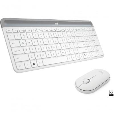 Logitech Mk470 Teclado E Mouse Wireless Com Plug And Play