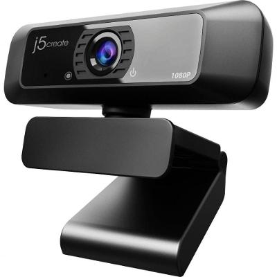 J5Create Webcam Usb Hd Com Rotação De 360 ??° Preto-Jvcu100
