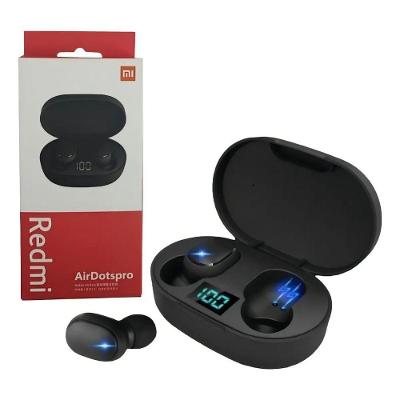 Fone de Ouvido MDM Air Dots com Som de Alta Fidelidade e Estojo Recarregável Preto