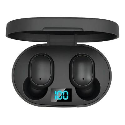 Fone de Ouvido TWS MDM Dots com Bluetooth e Estojo de Recarga Preto
