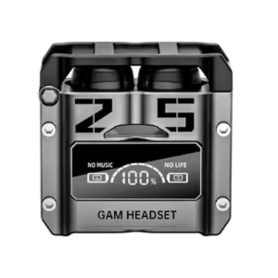 Fone de Ouvido Wireless Gamer MDM M25 com Microfone Nítido Bivolt Preto