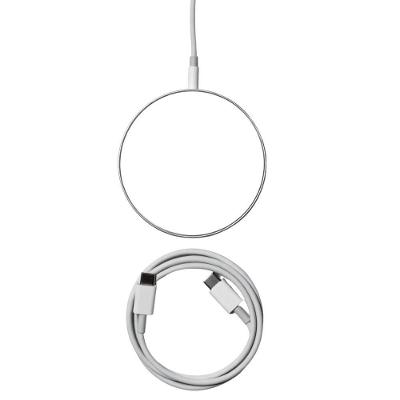 Carregador por Indução MDM 15W para Smartphone Branco Moderno Homologado ANATEL 1 Unidade