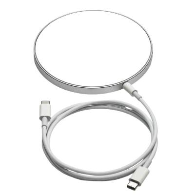 Carregador Wireless MDM 15W Compacto com Tecnologia sem Fio Branco 1 Unidade