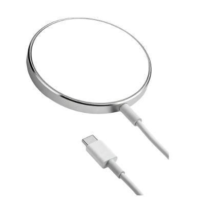 Base de Carregamento sem Fio MDM Design Slim 15W Branco 1 Unidade