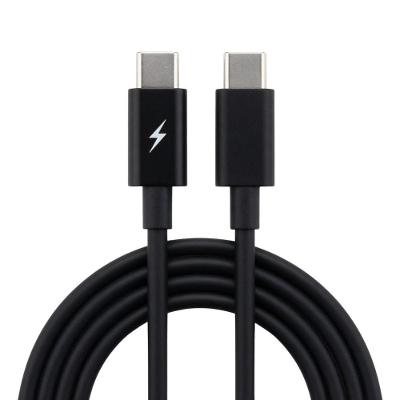 Cabo de Carregamento Fio Reforçado Usb Tipo C Turbo Alta Velocidade Preto 1M MDM