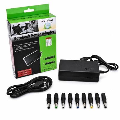 Carregador de Notebook Universal 120W 8 Conectores Alta Compatibilidade Bivolt MDM