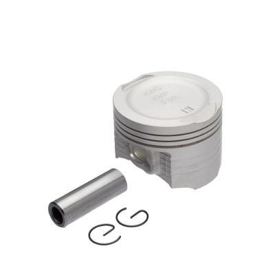 Pistão para Motor CG 125 Fan 2009 a 2018 0.50 com Pino e Travas Liga de Alumínio Especial KMP