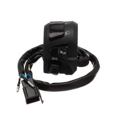 Conjunto Interruptor Luz Esquerdo Xre 190 para Moto Acionamento de Buzina e Pisca Condor