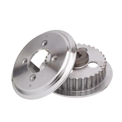 Cubo e Plato de Embreagem GP7 Pop 100 para Honda POP 100 Acionamento Suave e Durável G&P