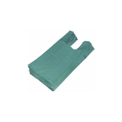 Sacola Reciclada 35X45 para Comercio Pacote 5KG Verde Bivolt Higipack Lojas