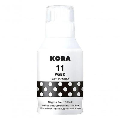 Refil de Tinta GI-11 Compatível para Canon G3160 e G2160 Preto Kora 135ML