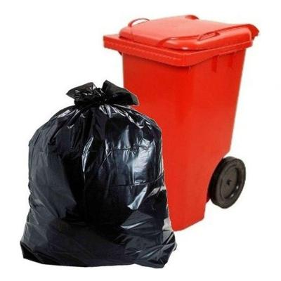 Saco de Lixo Saco Lixo Preto Reforçado 300L Plástico Higipack 5kg