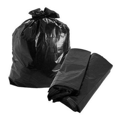 Saco para Lixo 60L Cozinha 400 Unidades 0,06mm Preto 55x65cm Salix