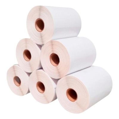 Etiqueta Adesiva Higipack Bobina Couchê 10x5cm Térmico Direto 6 Rolos