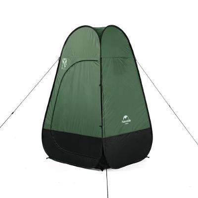 Barraca Banheiro Vestiário Naturehike Montagem Rápida com Zíper Duplo Verde Naturehike Brasil 115CM