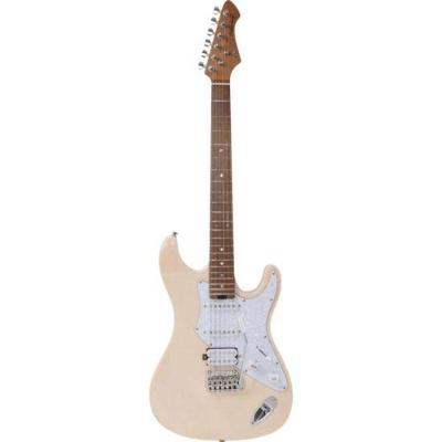 Guitarra 714-mk2 Fullerton com Captadores Alnico-5 e Coil-Tap Marble White Aria Guitars
